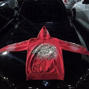 Hellstar Red Pullover Hoodie